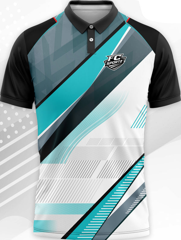 FC SPORTZ Jersey 0062 – Cricket Training Wear with Personalized Name Printing