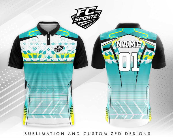 FC SPORTZ Jersey 0199 – Personalized Cricket Jersey with Team Logo and Name | Personalized Team Jersey