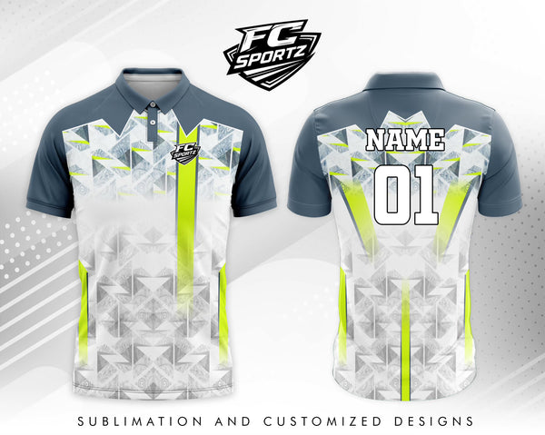 FC SPORTZ Jersey 0194 – High Quality Cricket Jersey with Sublimation Printing | Personalized Team Jersey