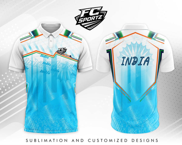 FC SPORTZ Jersey 0192 – Custom Cricket Jersey for Clubs Schools and Academies | Personalized Team Jersey