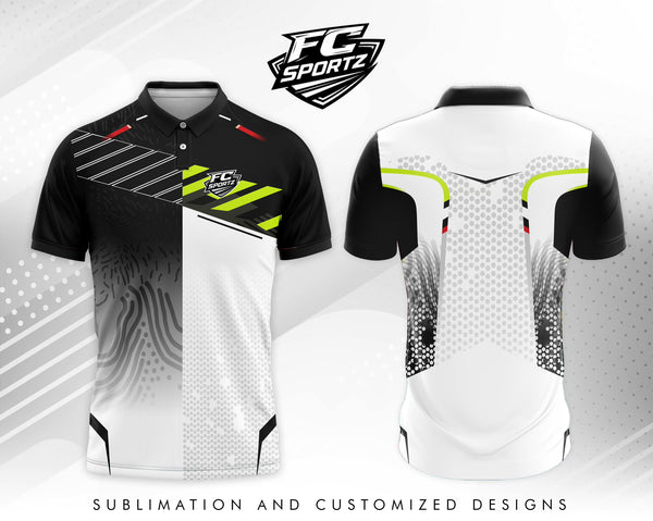 FC SPORTZ Jersey 0158 – Cricket Manager Jersey with Custom Logo and Name