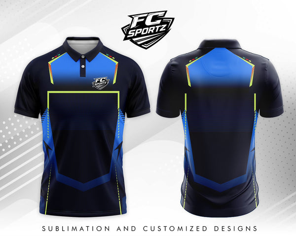 FC SPORTZ Jersey 0147 – T20 Cricket Jersey with Personalized Team Design