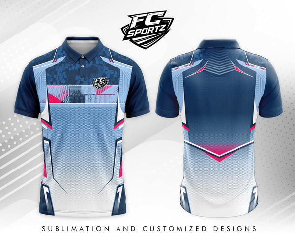FC SPORTZ Jersey 0121 – Cricket Jersey with Sweat Wicking Technology Design