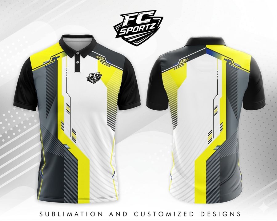 FC SPORTZ Jersey 0011 – Cricket Jersey - Authentic Design with Custom Name & Number