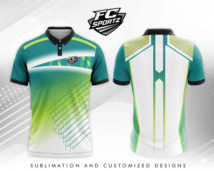 FC SPORTZ Jersey 0012 – Cricket Sports Club Jersey with Team Logo Printing